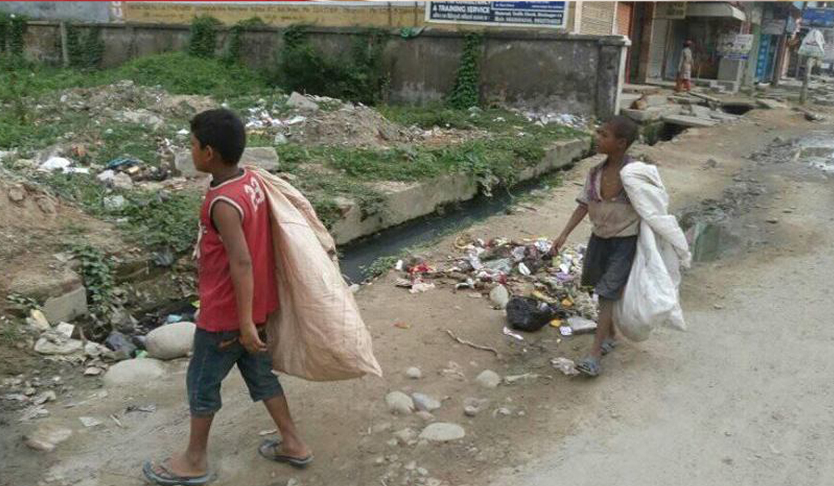 घट्दै सडक बालबालिका